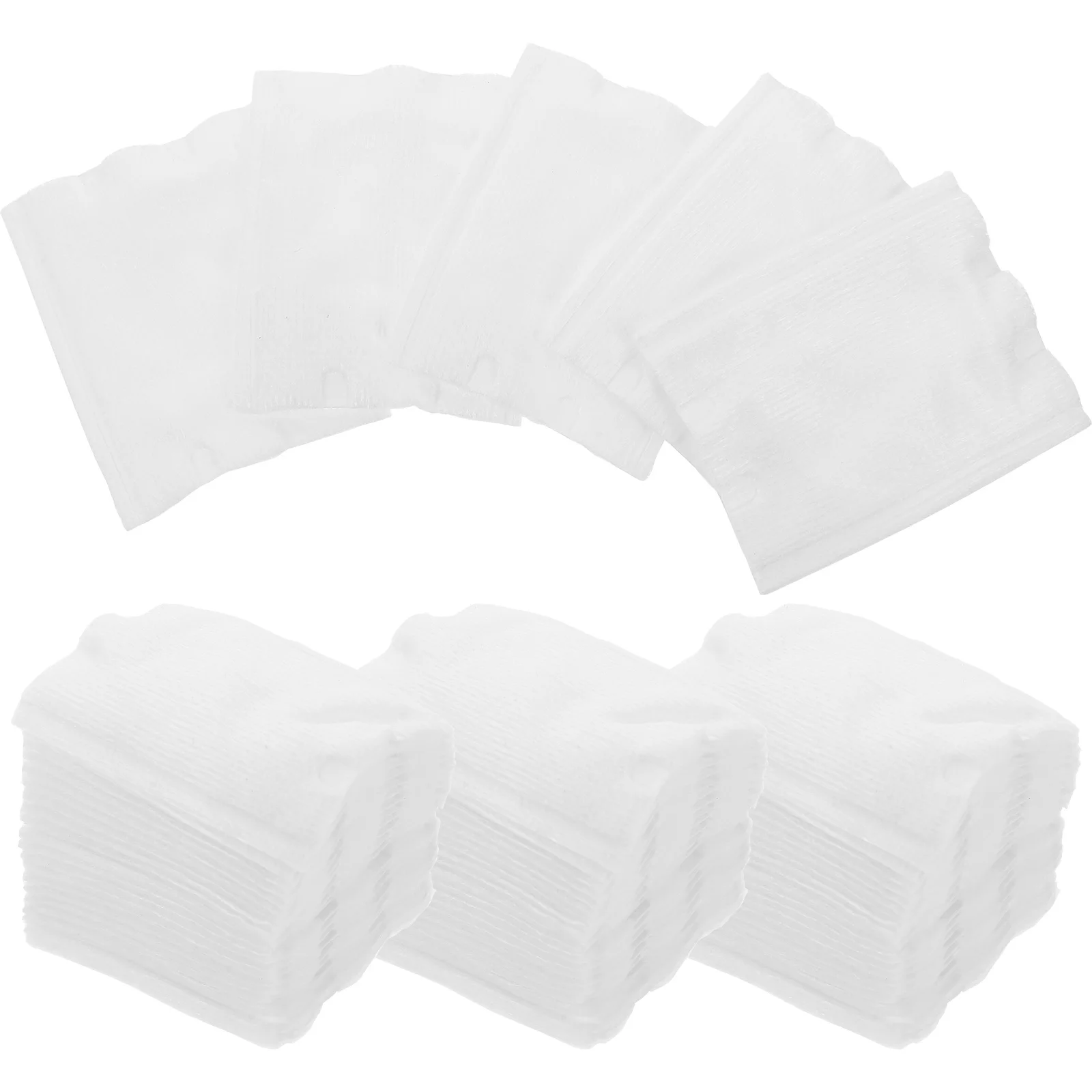 200 szt. Miękkich płatków kosmetycznych do demakijażu, płatki do pielęgnacji skóry, preparat do czyszczenia twarzy, akcesoria do makijażu dla kobiet, białe płatki kosmetyczne do twarzy