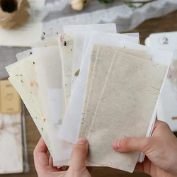 Crafts Journal Bookmark Floral Collage Scrapbooking Tissue Paper Scrapbook Decoration Onion Skin Kraft Paper Special Material