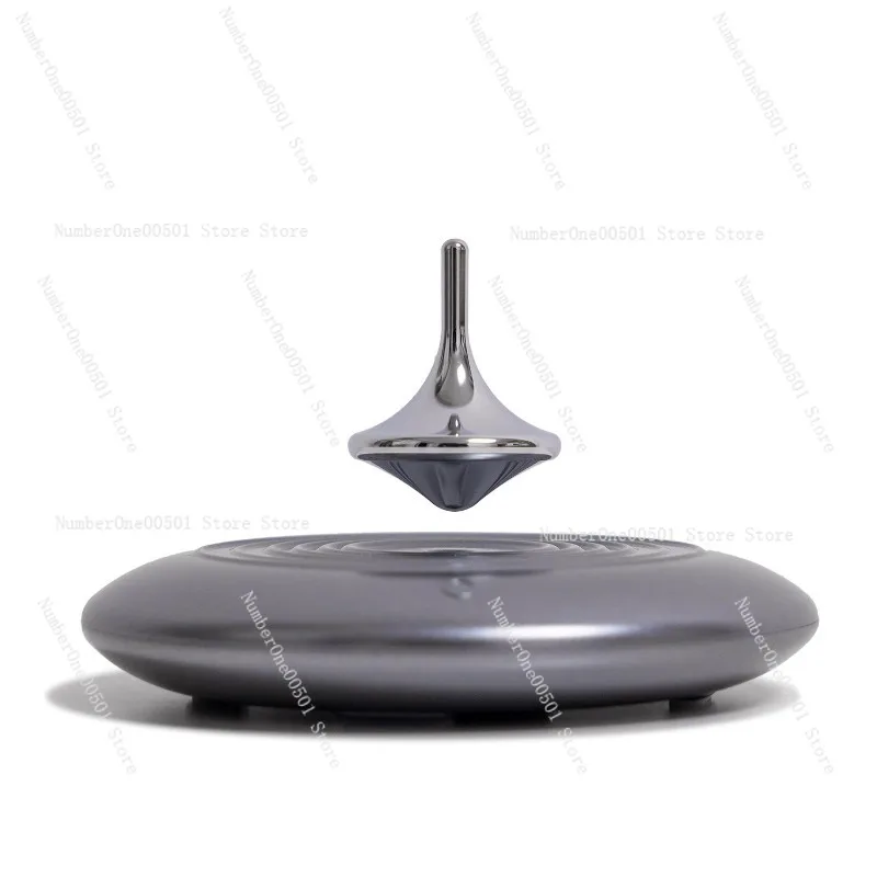 Magnetic Levitation Spinner Metal Fidget Toy Anti Stress Gyro Hand Spinner for Adults