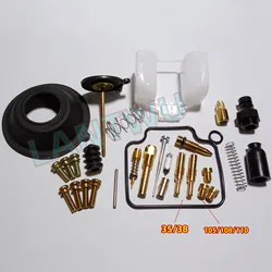 Kit de reparación de carburador de motocicleta, diafragma de vacío y flotador, 91-08 para Honda, Nighthawk 250/CB250