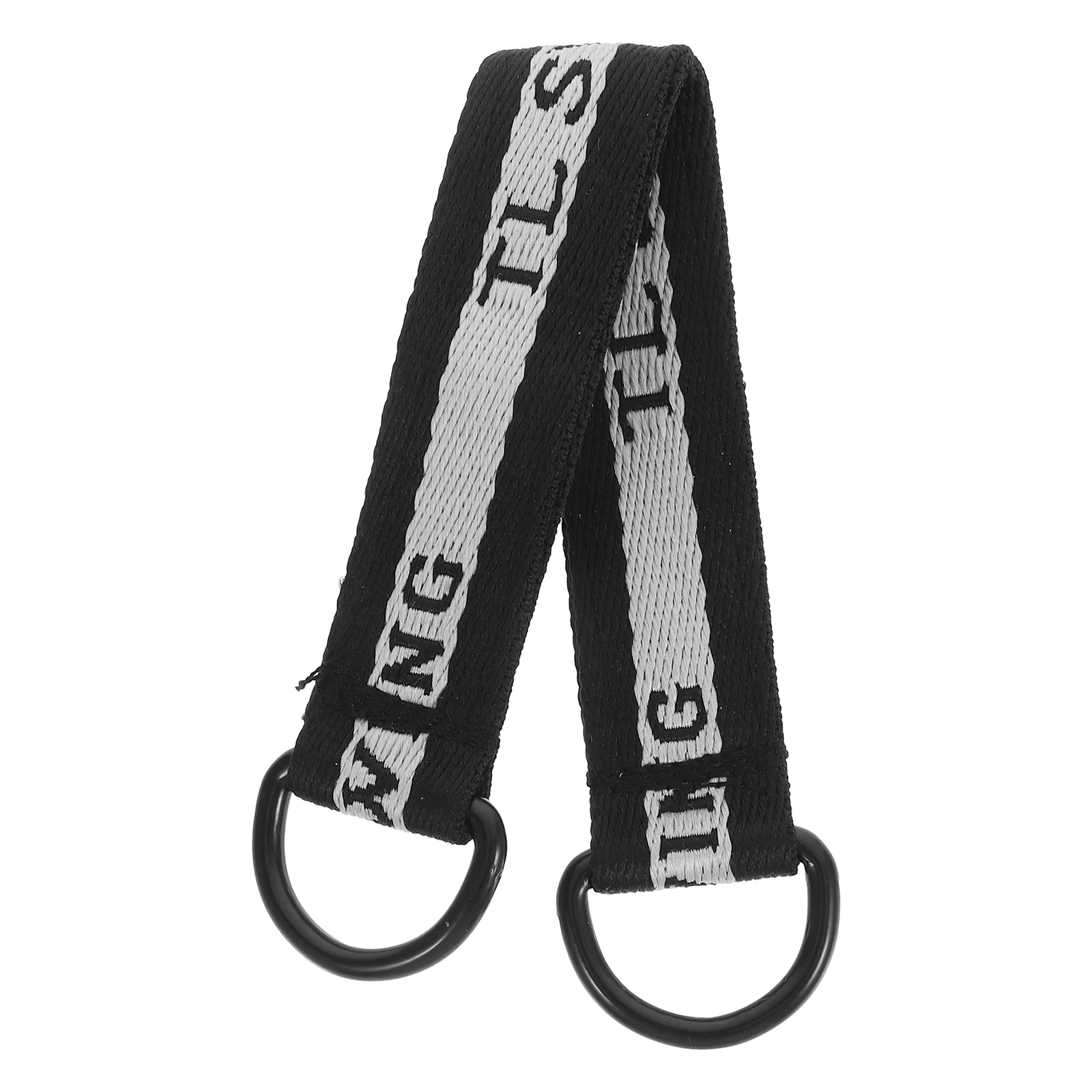 حزام تعليق شجرة شديدة التحمل، أشرطة توصيل حديد نايلون متينة، أداة تعليق خارجية، حلقة تسلق سهلة التركيب والتخييم والمشي لمسافات طويلة