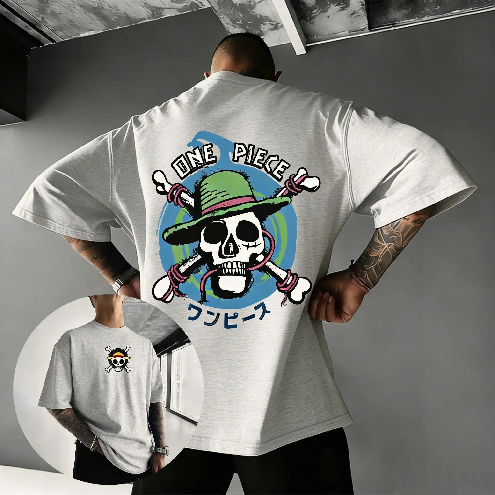 للجنسين قطعة واحدة أنيمي تي شيرت الرجال النساء اليابانية القطن قصير الأكمام الجرافيك المحملة الصيف الشارع الشهير رداء علوي غير رسمي Y2k الملابس 2026