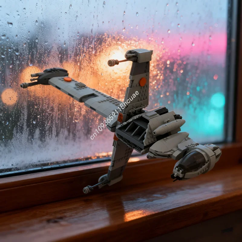 

896 шт. MOC A SF B крыло Starfighter Star Battle Модель Строительные блоки Рождественский подарок Архитектурная игрушка DIY Творческая идея Образование