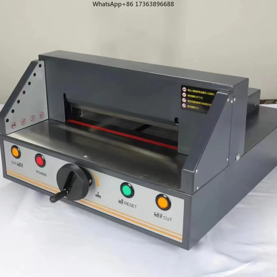 ZEQUAN E330 Mini Electric Guillotine Paper Cutter Precise Electric Paper Processing Machinery with Free Accessories