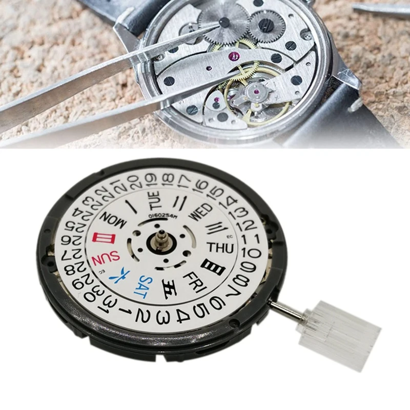 

NH36A/NH36 Watch Movement Three-Needle Double-Calendar High-Precision Automatic Mechanical Movement Instead Of 7S36 Parts