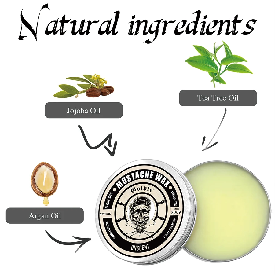 30 جرام بلسم اللحية برائحة غير معطر للرجال منتجات علاج الشارب تليين وتنعيم العناية بشعر الوجه فرشاة اللحى الزبدة