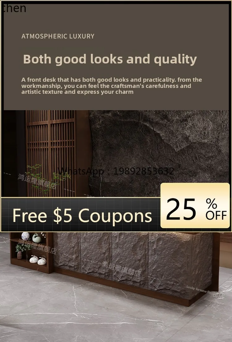 

Cashier Shop Front Desk Hot Pot Shop Reception Desk Bar Table