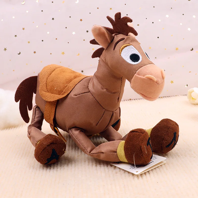 Fabric Bullseye Toy Story Plush Doll For Kids Horse Stuffed Animal Cute Cotton Pixar Original Toys Soft Anime Figure Boys Gift