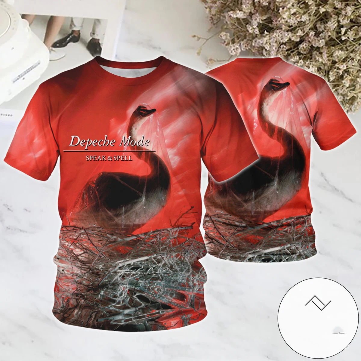 Camiseta clásica con estampado 3D del álbum Rock Depeche Mode, novedad de verano para hombres y mujeres, camisetas de manga corta de tendencia Hip Hop, Top informal holgado de gran tamaño