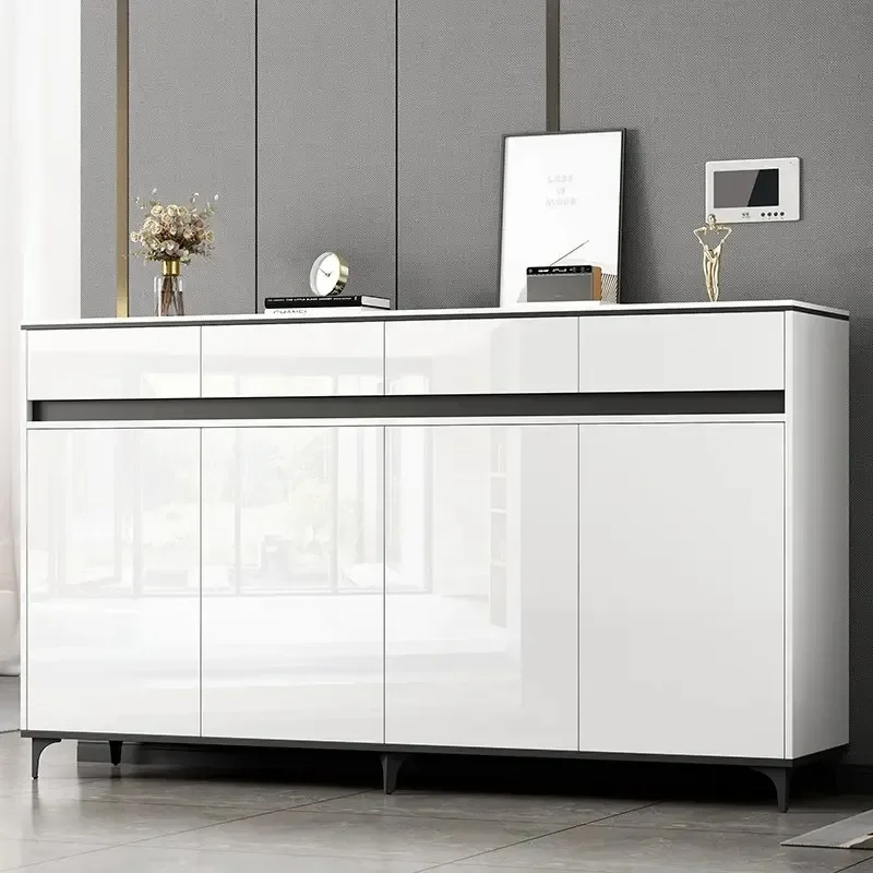 

Шкаф для обуви, бытовой, новый стиль, встроенная большая емкость для хранения и дверная стойка, свет, роскошный крыльцо, гостиная, гостиная