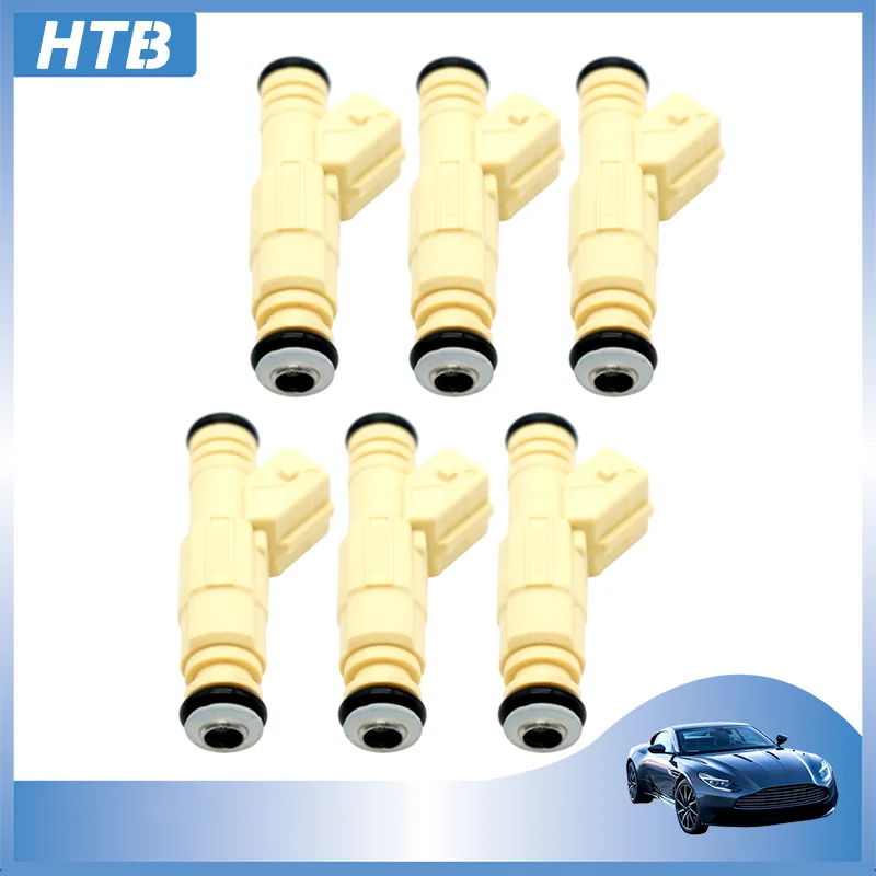 

6 шт. новые топливные форсунки 36 фунтов для Ford GM V8 LS1 LT1 5,0 5,7 л Chevrolet Buick Pontiac 3,8 л V6 0280155811 0280155737