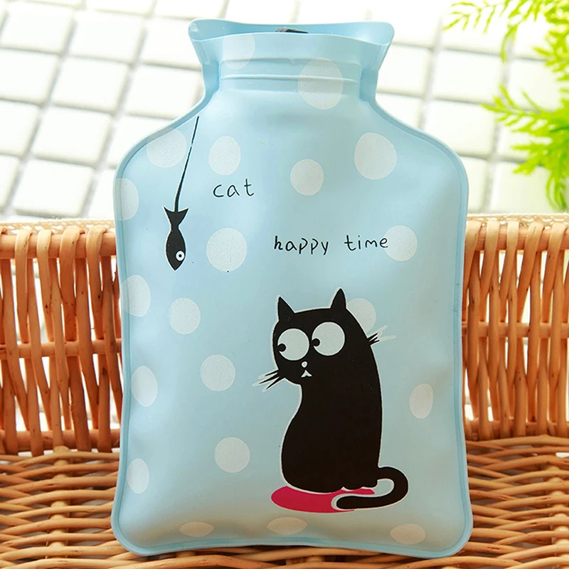 Cartoon Hand Warm Water Injection Explosion-Proof Hot Bottle Handbag Portable Girls Pocket Feet Bags