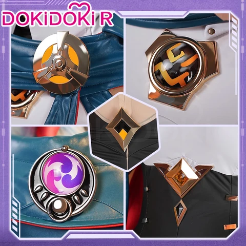 Женский костюм Ineffa DokiDoki-R для косплея Genshin Impact