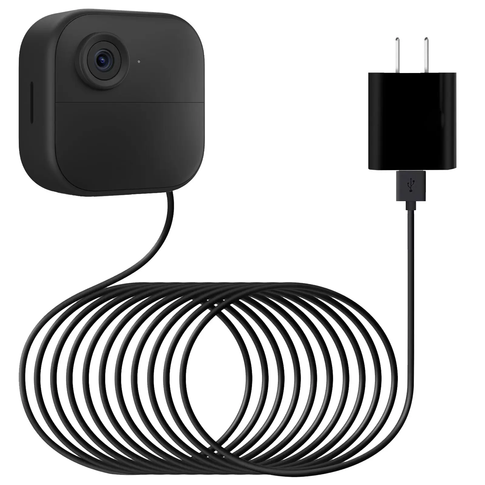 Shyueda 25ft/7.6m Weatherproof Power Adapter Compatible For All-New Blink Outdoor 4 (4th Gen) with USB Port Charger