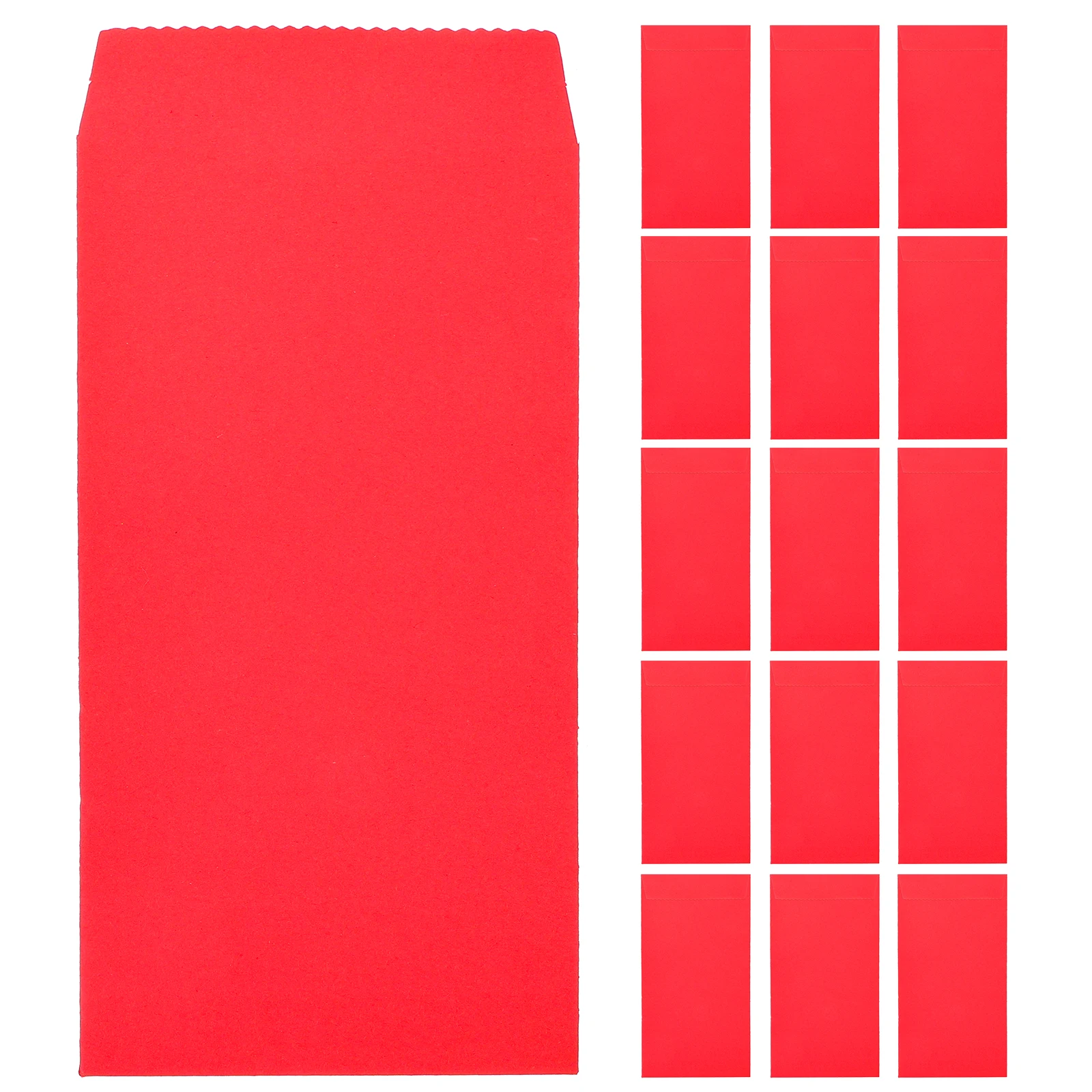 20Pcs Portable Chinese Style Cash Envelopes Thick Budget Organizer Money Saving Envelopes for Daily Travel Shopping