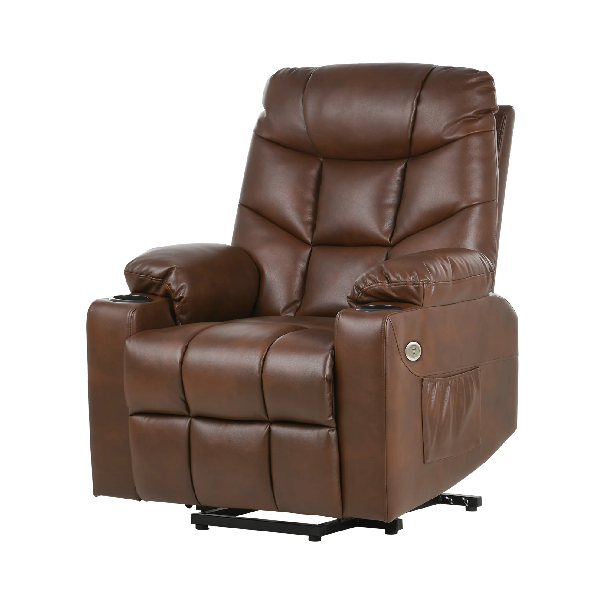 YITAHOME Power Lift Recliner Chair - Massage & Heat with Safety Mechanism, Electric Recliner for Elderly Comfort