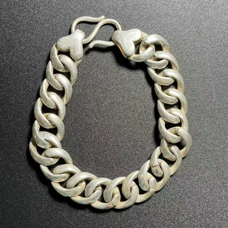 

China Tibetan Silver Folk Simple Jewelry bracelet Fashion Personalized Men and Women Amulet Gift