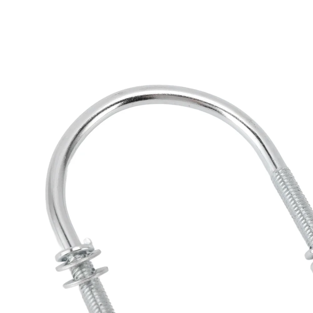 Bolt Assembly Heavy U Bolts Iron Easy Installation Antenna Mast Clamp Kit Mast to Mast Mount Bracket Base Station