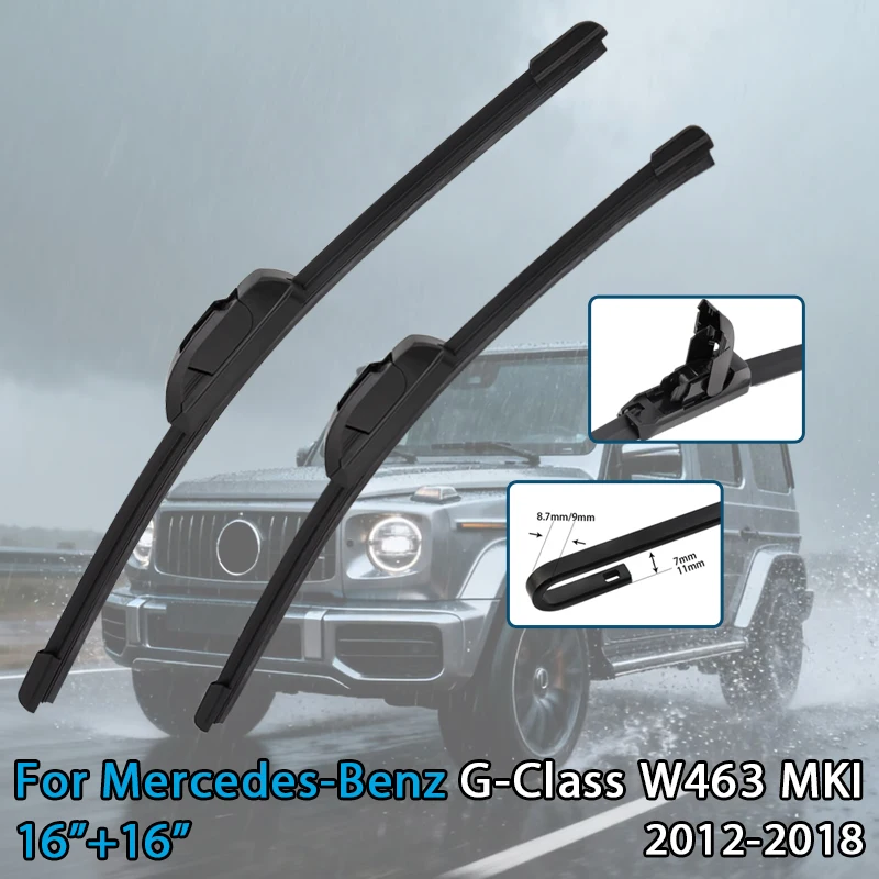 

Car Wiper Blade For Mercedes-Benz G-Class W463 MK(I II) 2012-2025 Windshield Rubber Refill Front Window Wiper Auto Accessorie
