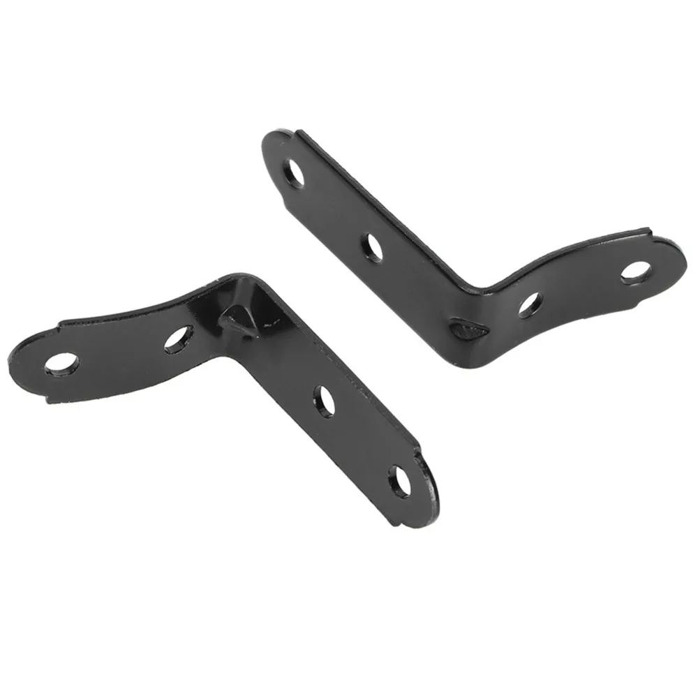 2PCS Iron Glove Box Hinge Repair Kit Anti-Corrosion Rust Resistant Glove Box Hinge Bracket Repair