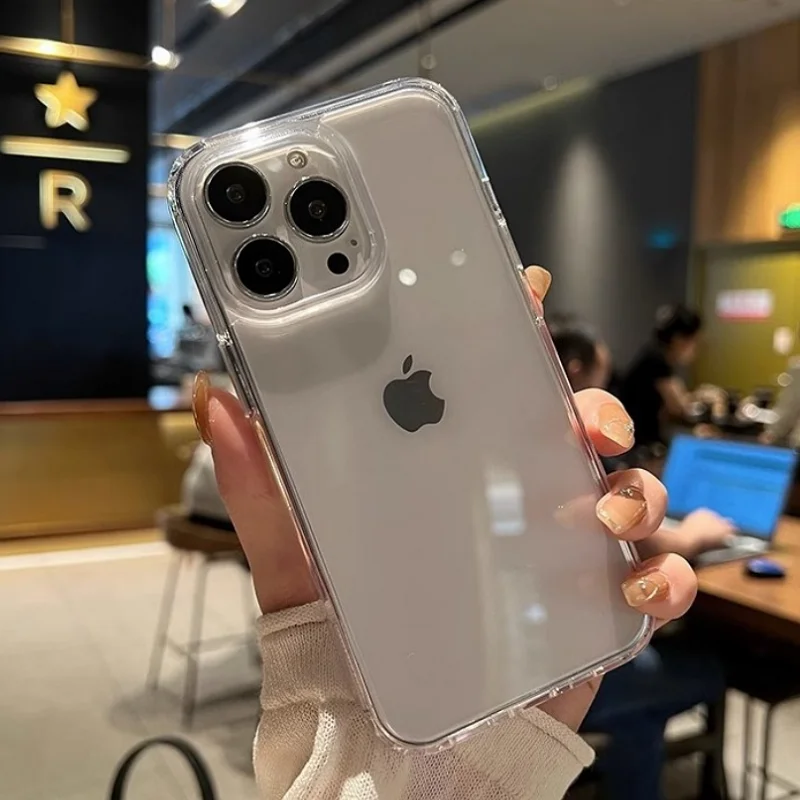 Luxury Transparent Soft Acrylic Phone Case For iPhone 16 15 14 13 12 11 Pro Max XS X XR 7 8 Plus Mini Shockproof Bumper Cover 239 sold3,118.313,328.75Save 210.44-6%4300ZiXu 3C StoreSee previewSimilar