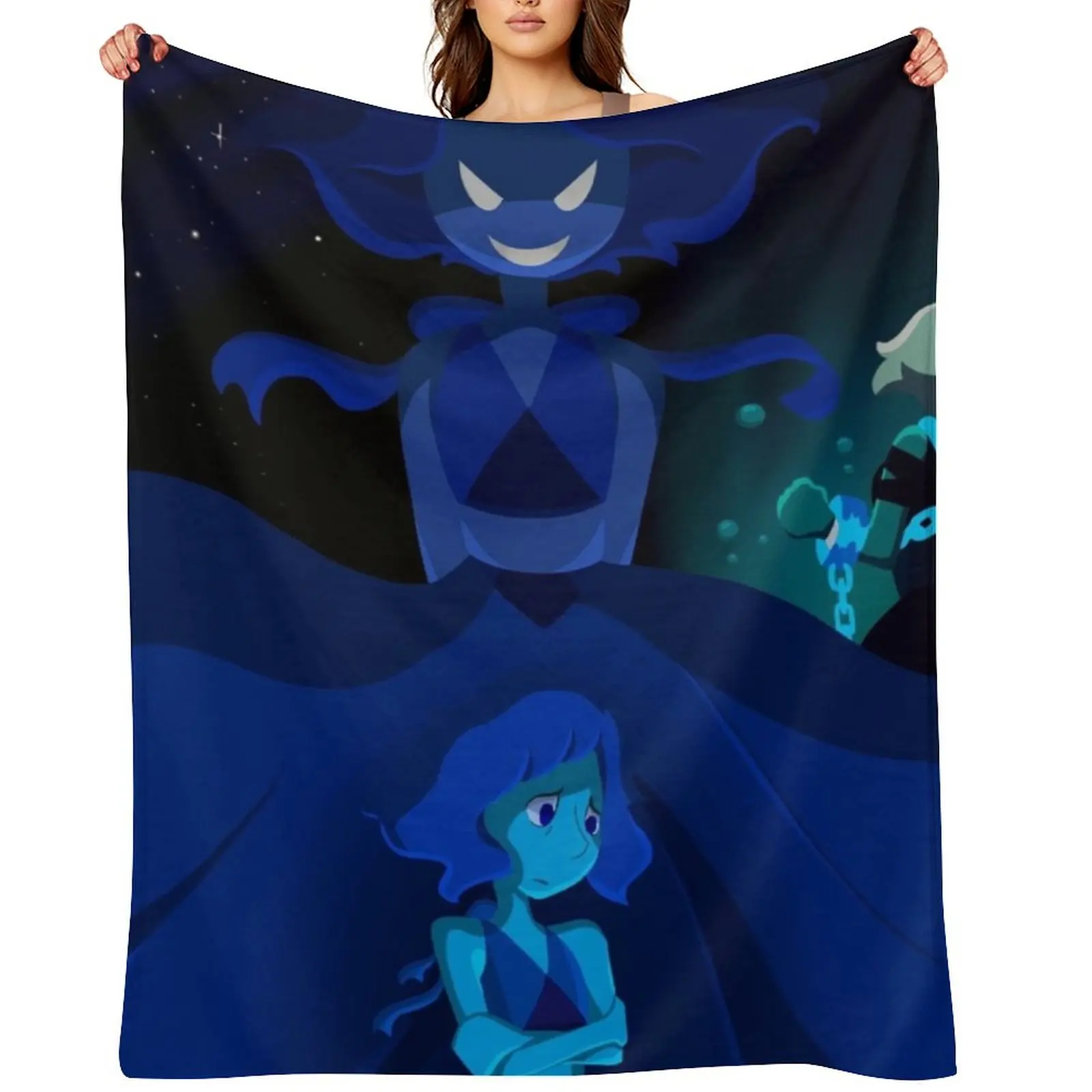 

Lapis Lazuli Steven Universe Throw Blanket Luxury Throw Luxury Designer Sleeping Bag Sofa Throw Blankets