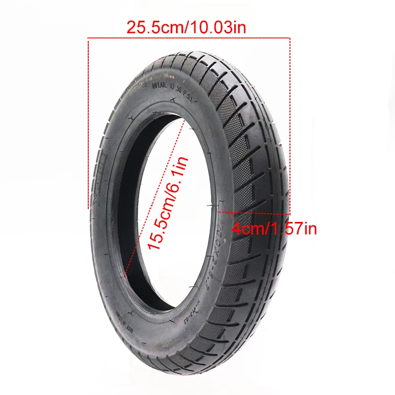 10x2-6.1 Tire Xuancheng Inner Outer Tube for Mijia M365 Series Electric Scooter High Performance Pneumatic Tyretyre