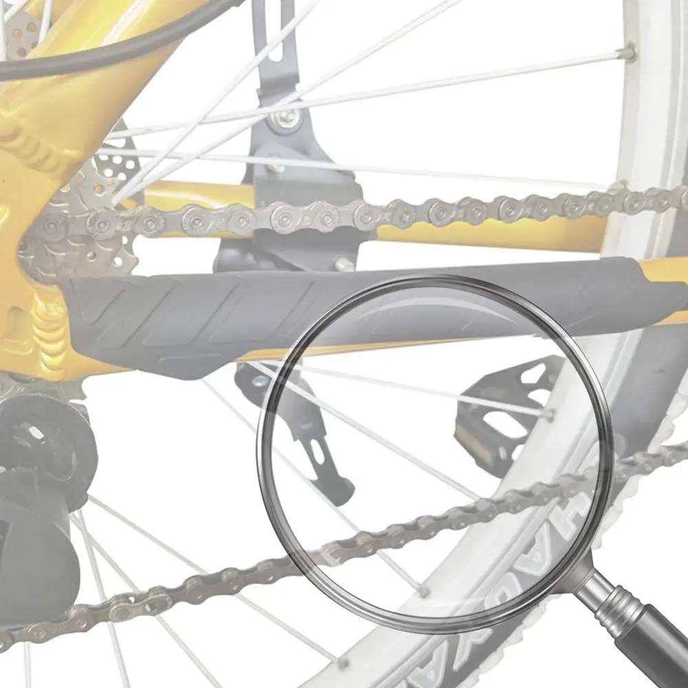 

Silicone Bike Chain Sticker Bicycle Frame Protector Chain Guard Sticker Bicycle Paster Anti-Skid Guard Frame Cover Bike Accessor