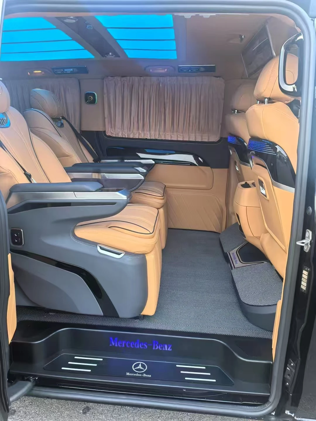 Customize Auto Accessories Interior Upgrade Custom Rv Captains Chairs Leather Seats Luxury Van Seat For Alphard Toyota