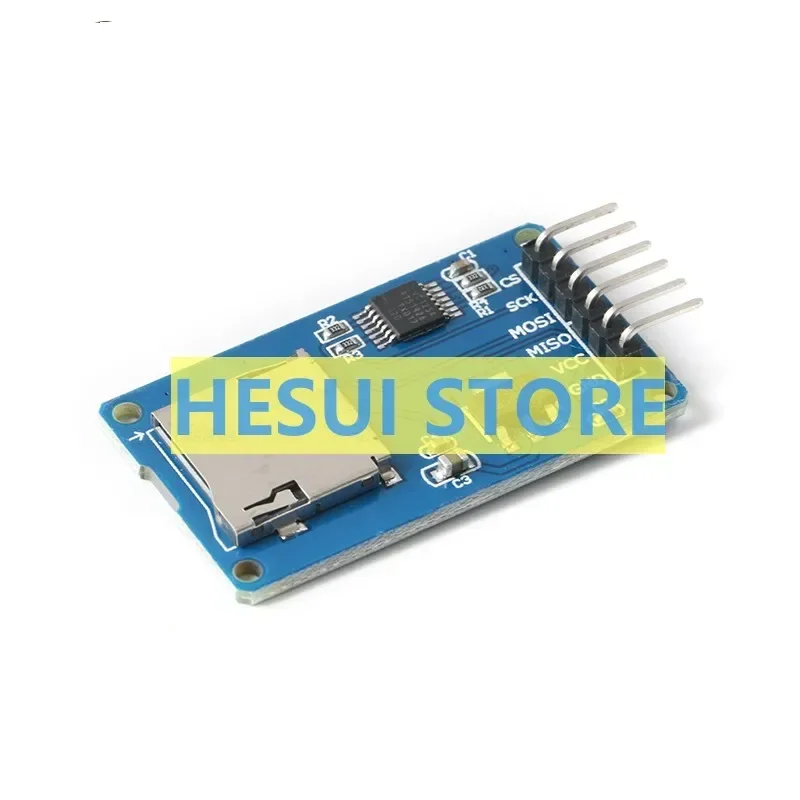 Micro/Mini SD card module TF card reader SPI interface with level conversion chip