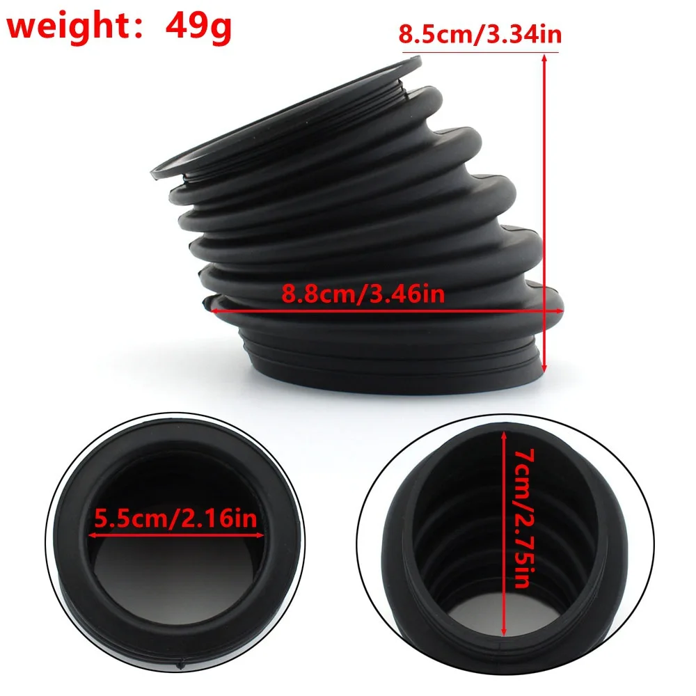 Motorcycle Rubber Protective Cover Dustproof Rubber Sleeve For BMW K1300S K1300R K1300GT K1200S K1200