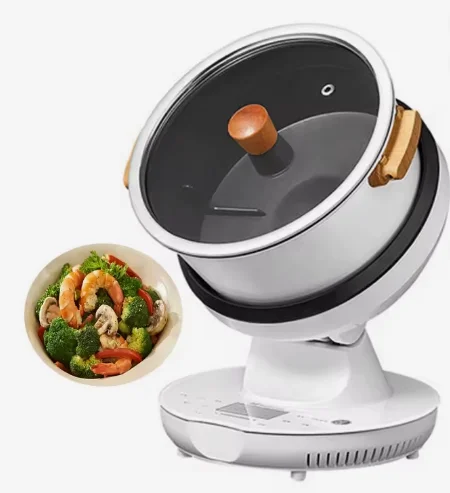 Multifunctional Electric Cooking Wok Automatic Intelligent Cooking Robot for Kitchen