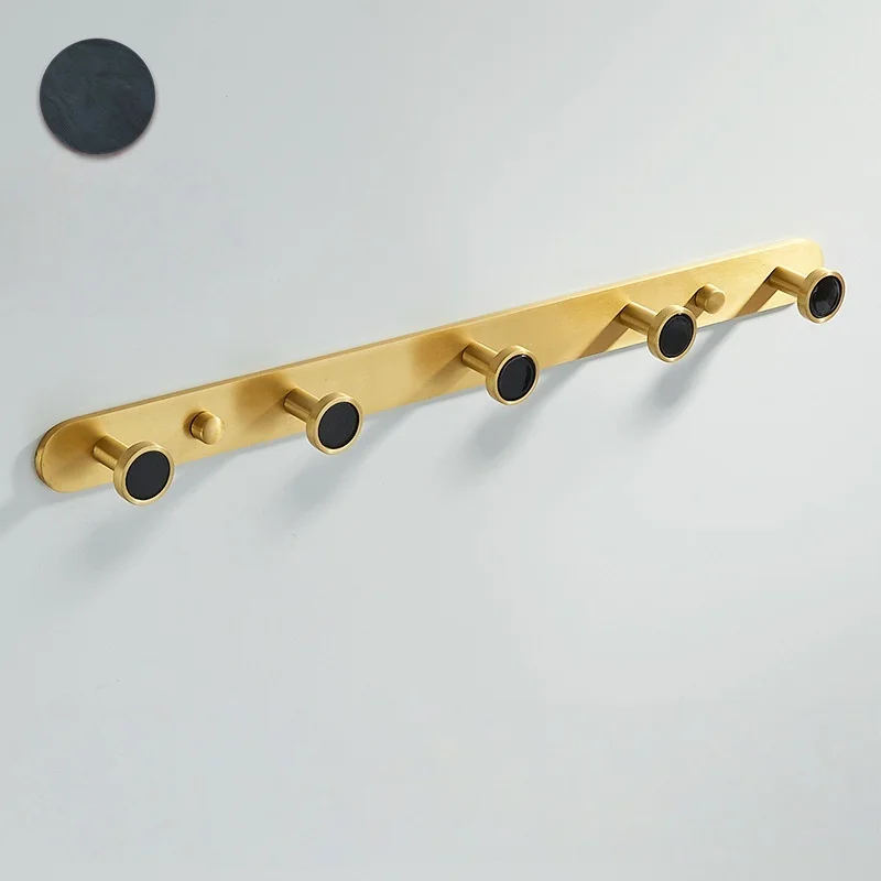 

Креативный крючок для халата, матовый золотой крючок для одежды для ванной комнаты, настенный крючок для полотенец, алюминиевый ключ, вешалка для шляпы, сумки, вешалка для ванной комнаты