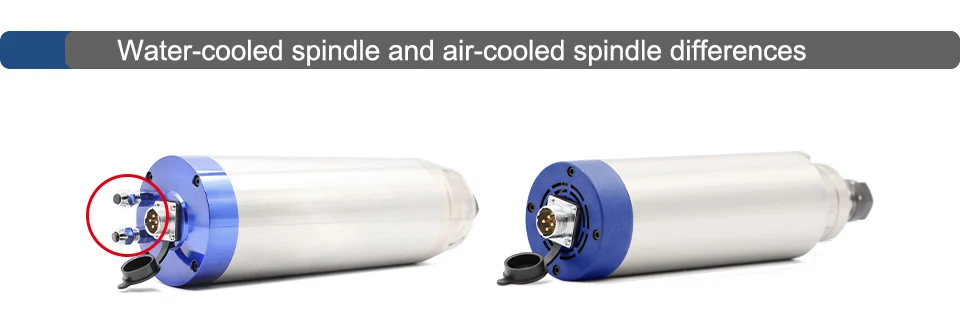 G-Penny 3,7 kW Metallbearbeitungsspindel ER20 für Edelstahl, Kupfer, Stahl 800 Hz 6000-12000 U/min Pol = 4 Wassergekühlter Spindelmotor – Detail 6