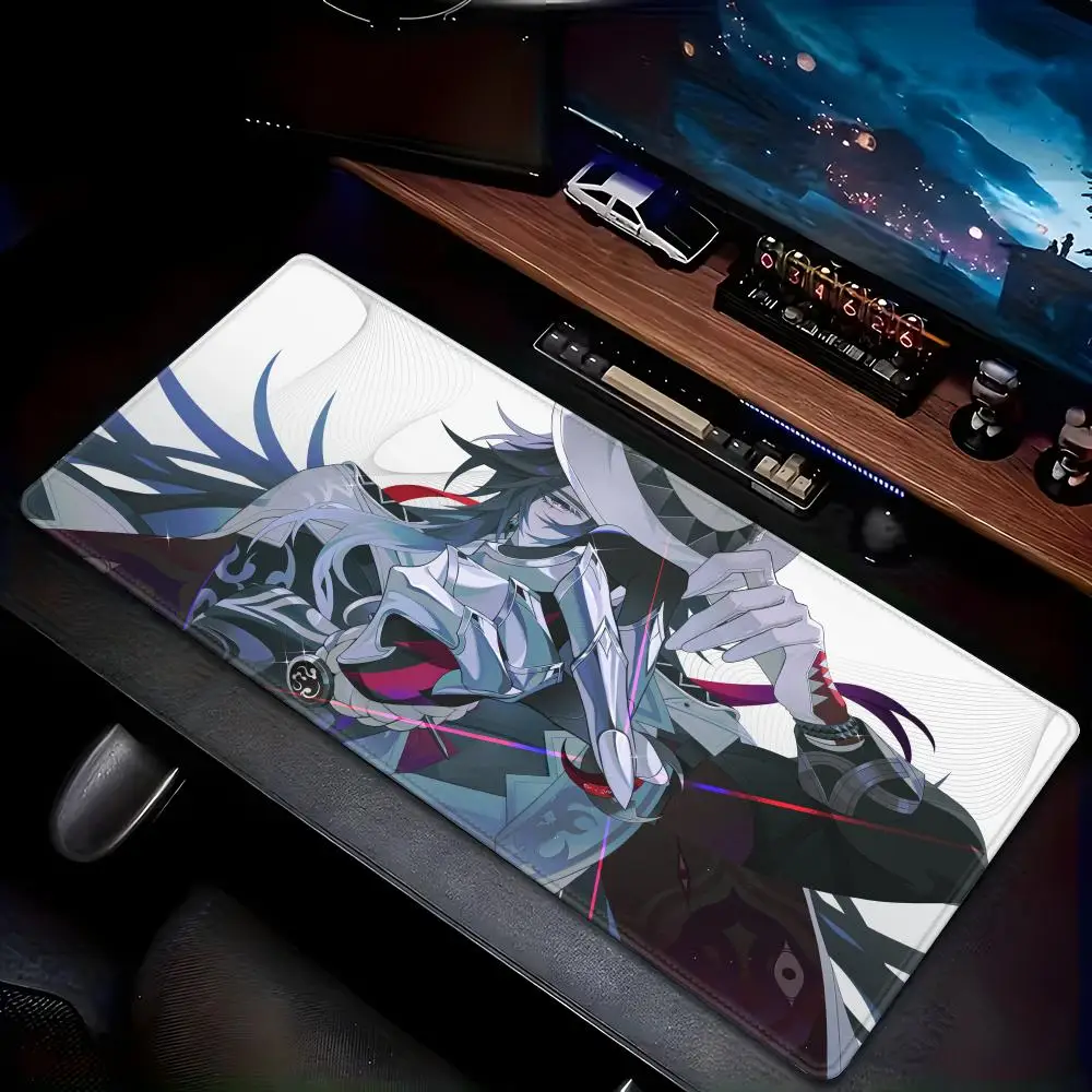 2026 Mouse Pad Ashveil Honkai Star Rail Computer Laptop HD Printing Mouse Pad HYBXAXC Large Gaming Mousepad Rubber Non-Slip Mat