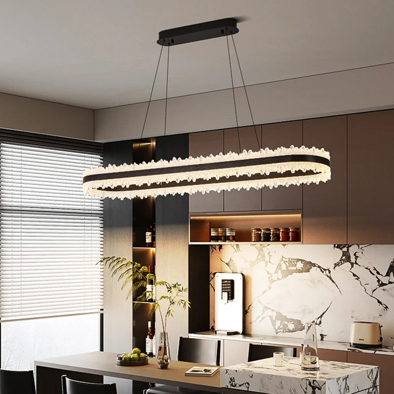 ديكور المنزل الحديث أضواء LED مصابيح إضاءة متدلية لغرفة المعيشة الثريات لغرفة الطعام معلقة ضوء الإضاءة الداخلية