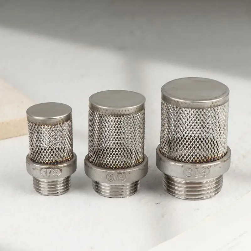 New Sale 304 Stainless Steel Mesh Filter Garden Irrigation Pump Hose Filter Water Cleaning Mesh Metal Filter