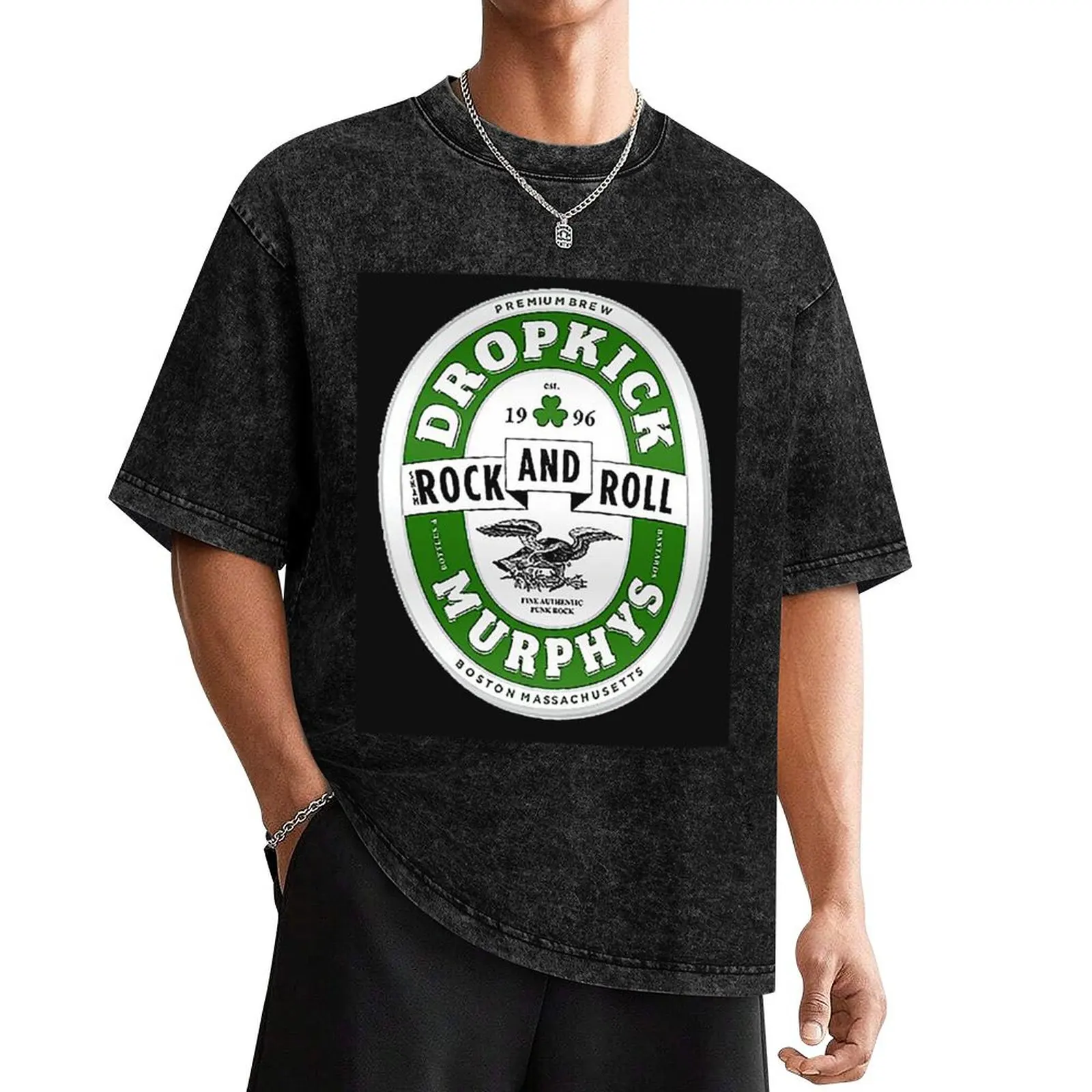 

dropkick murphys Rock and Roll T-Shirt boys whites new edition cute clothes Aesthetic clothing vintage t shirt men