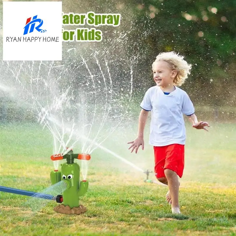 

Cactus Cartoon Sprinkler Forchildren Outdoor Water Atomizer Toy Yard Water Toy A