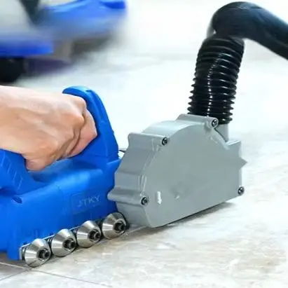 1200W electric joint cleaning and slotting machine for ceramic tile floor construction, beautiful joint agent, ceramic tile beau