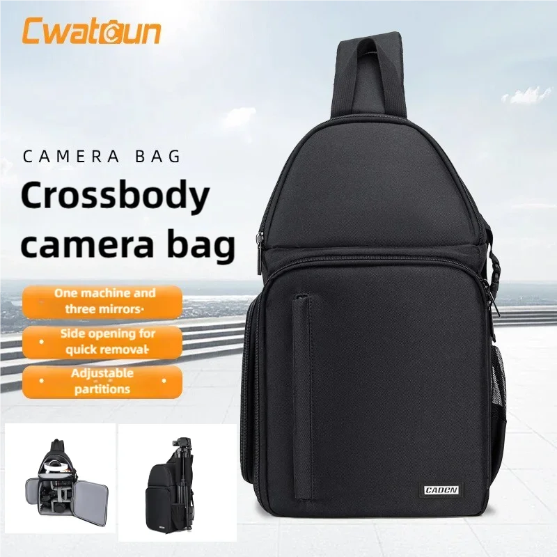 

Micro single camera bag storage bag backpack outdoor waterproof anti-collision suitable for Canon Sony Nikon Fuji
