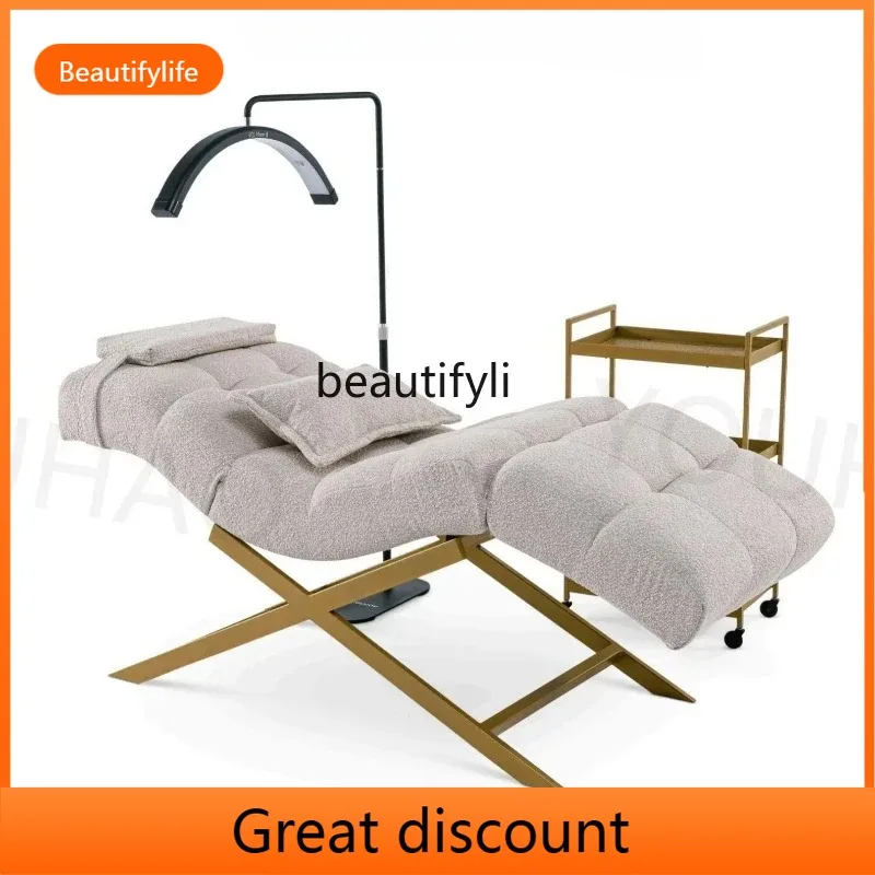 

a3813 S-shaped curved design eyelash bed tattoo embroidery eyebrow manicure face bed eyelash beauty salon