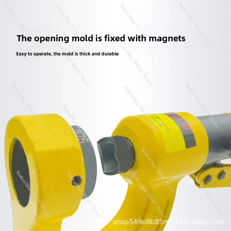 Syd-25 portable hydraulic hole puncher - stainless steel basin hydraulic hole opener - integrated & split type hole punch