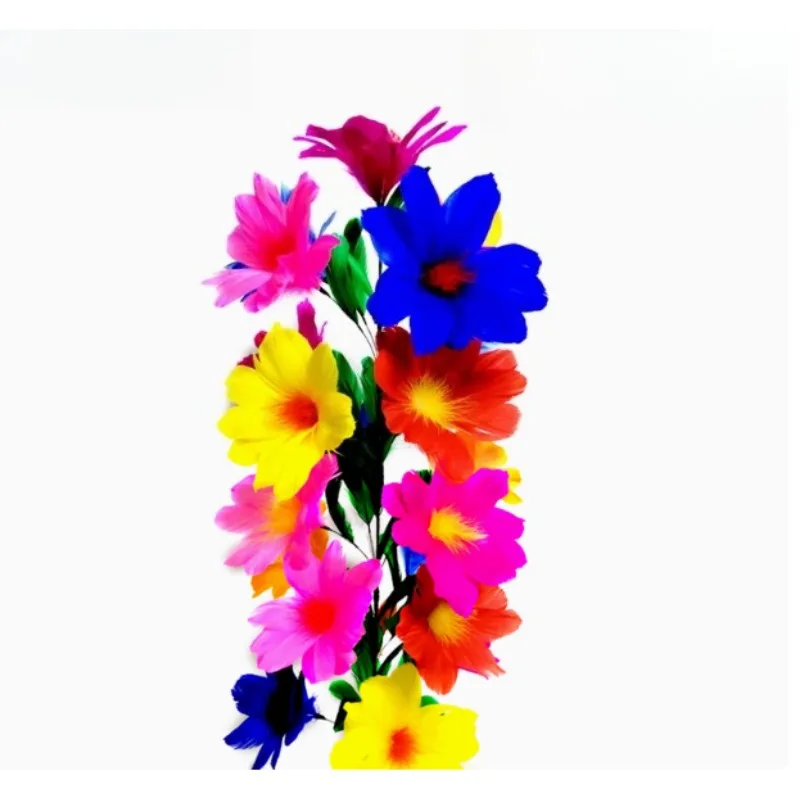 デラックス杖から羽の花ステージ手品パーティー魔法ショーイリュージョンギミックプロマジシャンマギアストリートバートリック