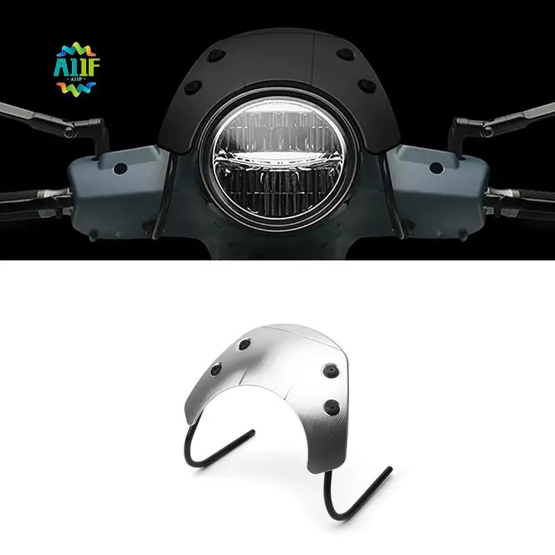 

A11F-Motorcycle Windshield Windscreen Headlight Fairing For Vespa GTS 300 Super GTS300 SUPER 2018-2022 Motorcycle Supplies (Tita