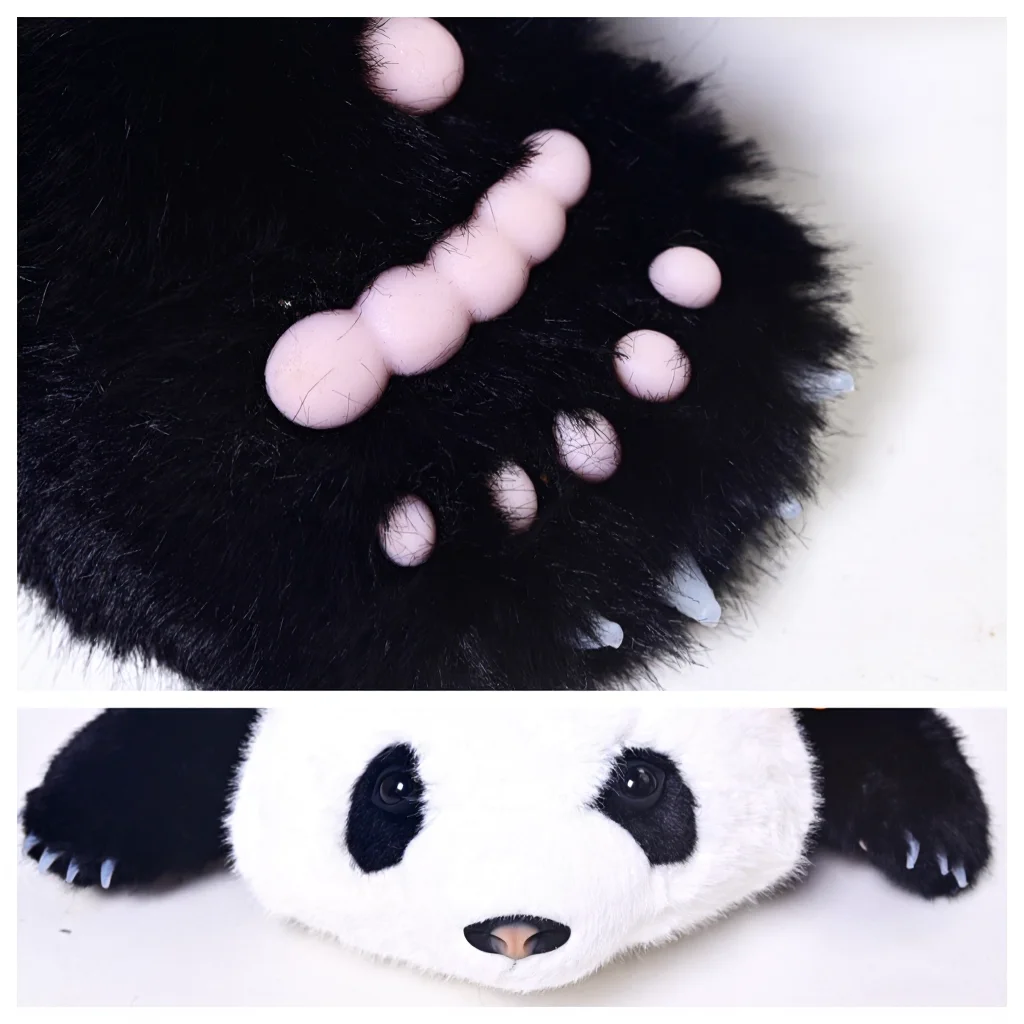 Large Panda Plush Toy 19.6-inch Simulated Animal Doll Soft and Cute Decorative Gift