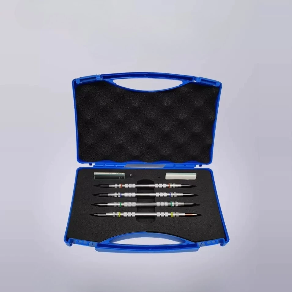 Tester Pencil, 2-9 Grade Hardness Detector for Tile Flooring Concrete, Scratch Test Pen for Stone Glass Hardness Measurement