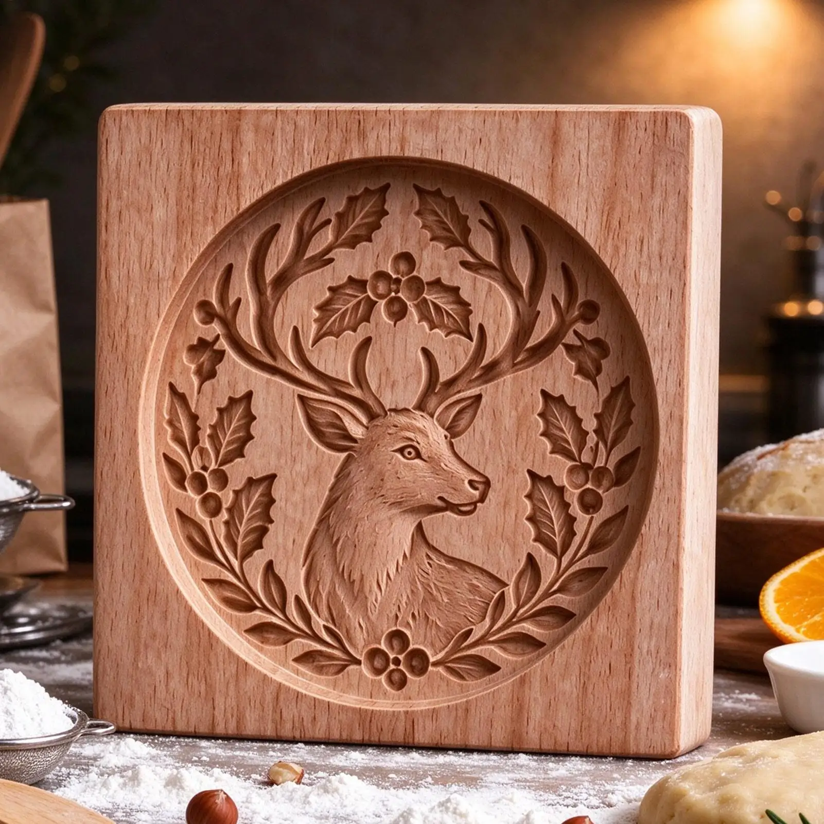 3D Forest animal cookie cutters 3D animal cookie molds Funny Animal Easy Release Reusable Baking Cookie Press Pastry Molds
