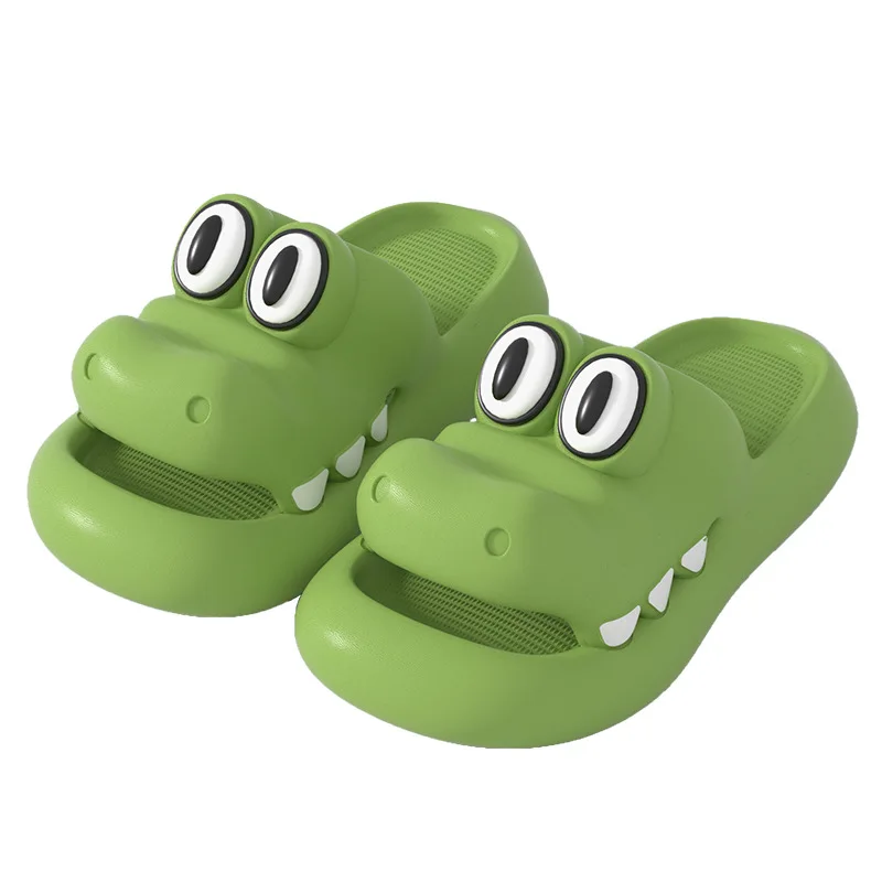 Casual Platform Slippers Women Flats House Cute Cartoon Designer Shoes Girls Fashion Popular Summer Beach Footwear Comfortable