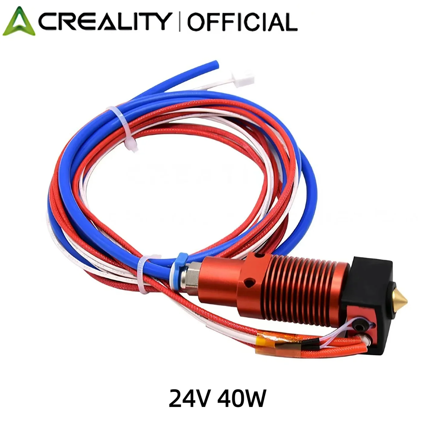 Creality CR-10S Pro Extruder Hotend End Kit 24V 50W/24V 40W,For CR-10 Pro/CR-10 Max 3D Printer,MK8 Aluminum Heating Block Hotend